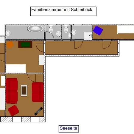Schleiblick Familienappartement 13 Rabenkirchen-Faulück